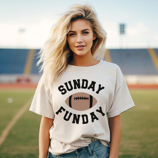 Sunday Funday Shirt, Super Sunday Shirt, Football Shirt, Women's Football Shirt, Game Day, Team Halftime, Super Sunday Game, Unisex T-Shirt, Short Sleeve Tee Shirt, Birthday Mothers Day