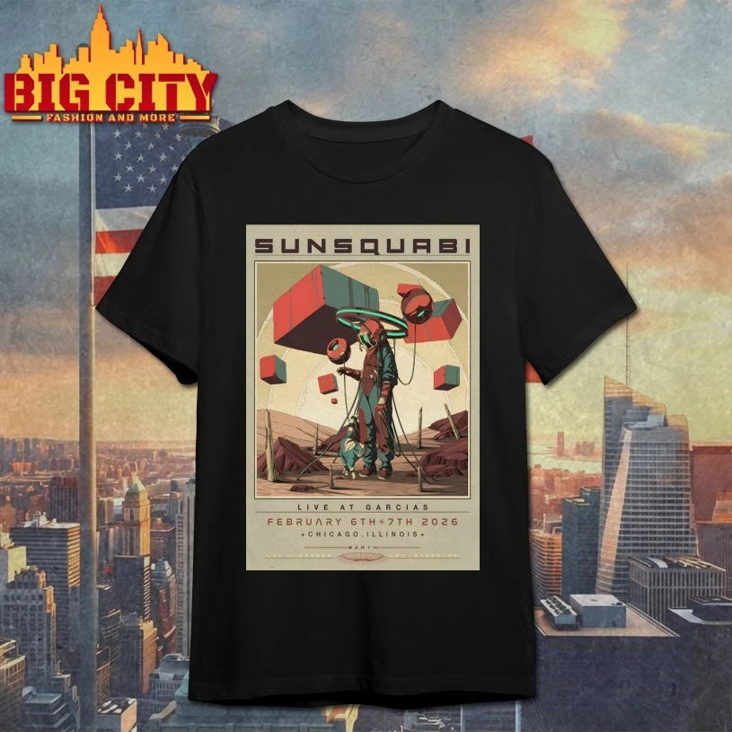 Sunsquabi 2-6 2-7-2026 Chicago IL Poster shirt