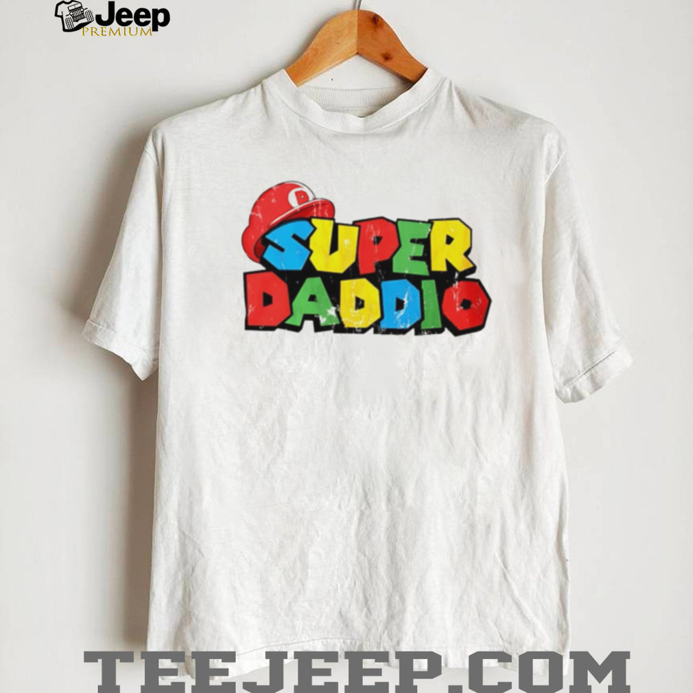 Super Daddio Retro Gaming Father’s Day Gift T Shirt
