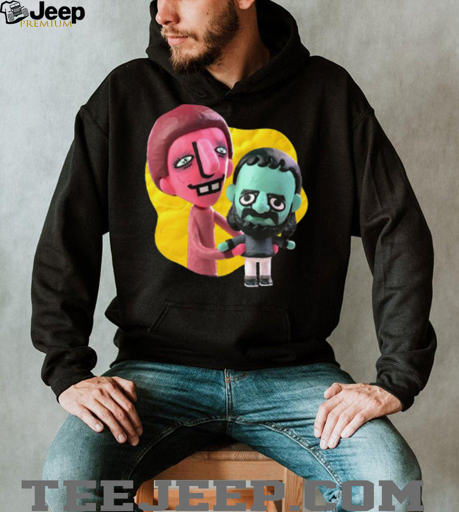 SuperMega Funny Cartoon Characters Graphic Unisex T Shirt