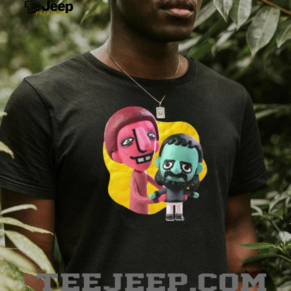 SuperMega Funny Cartoon Characters Graphic Unisex T Shirt