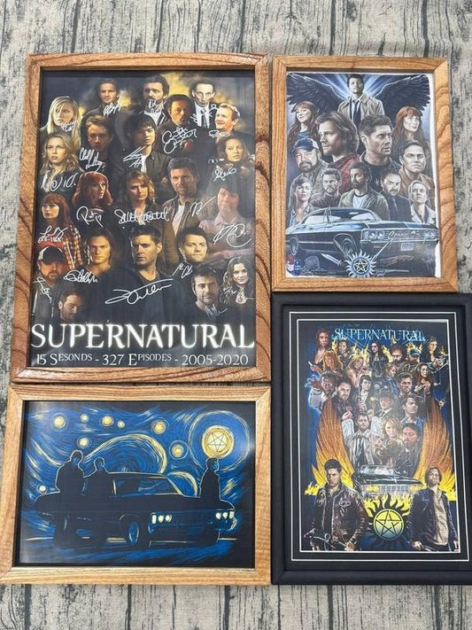 Supernatural Poster No Frame, Supernatural Poster, Poster Wall art Painting Living Room Home Decor Print Decoration Vintage