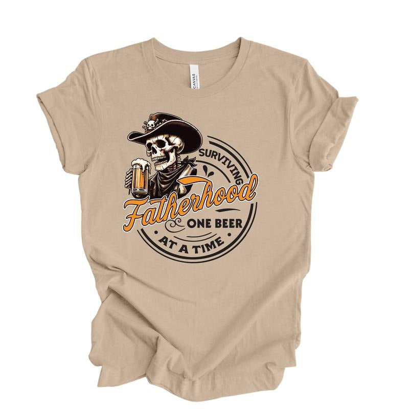 Surviving Fatherhood, Fatherhood Shirt, Dad Shirt, Funny Dad Shirt, Fathers Day Shirt, Shirt For Dad, Sarcastic Shirt...