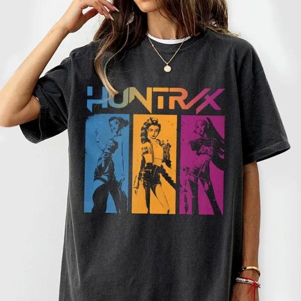 Huntrix Kpop Demo Movie Vintage Shirt/ Sweatshirt, Gift For Fan
