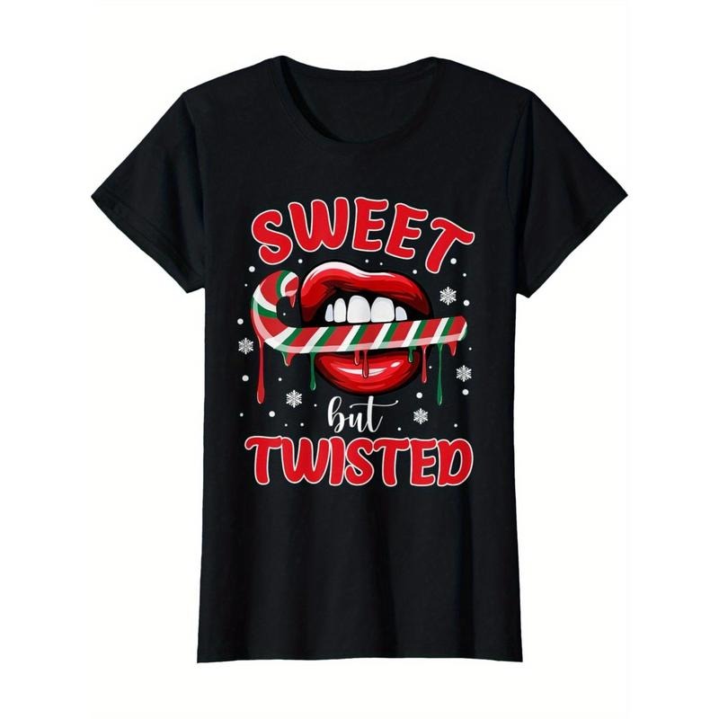 Sweet and twisted funny Christmas candy cane xmas holiday premium mens t shirt made in usa
