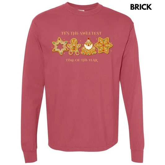 Sweetest Time Of The Year Long Sleeve Comfort Colors T-Shirt 'NLB'