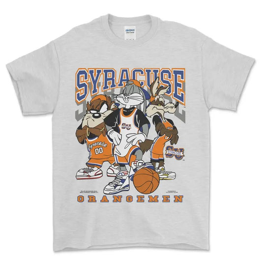 Syracuse Orange Looney Tunes T-Shirt, Syracuse University Athletics NCAA Champs Shirt, graphic vintage sports tees for men