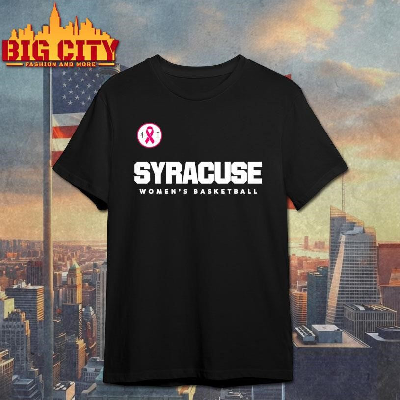 Syracuse Womens Basketball Pink Out Breast Cancer Awareness Shirt