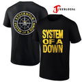 System Of A Down Stockholm Sweden Strawberry Arena logo shirt