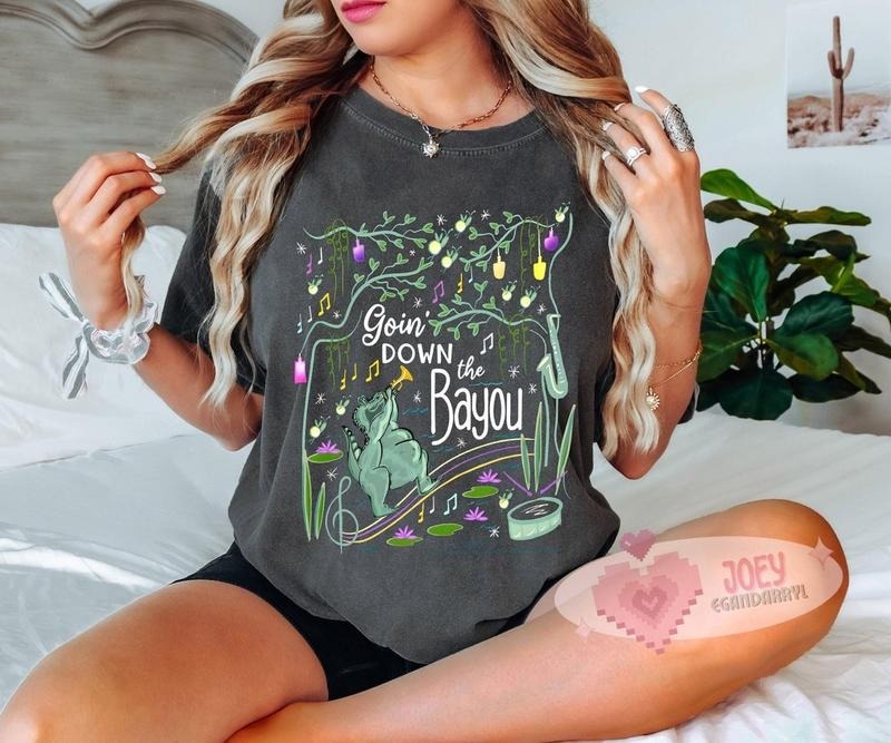 T-Shirt Tiana's Bayou Adventure Ride Tee, Goin Down the Bayou, Princess T-Shirt, The Princess and the Frog Shirt