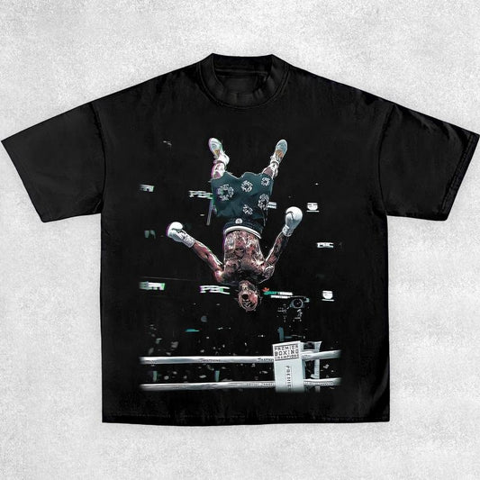 TANK GERVONTA DAVIS TEE ,Boxing T-shirt, Fighter Tee, Boxer Shirt, Sports Shirt, Vintage Boxing Tee, Graphic Boxing Champ T-Shirt