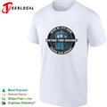 TARDIS never be late again vintage time machine shirt