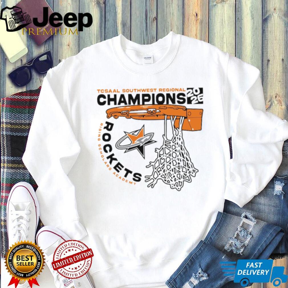 TCSAAL Southwest Regional Champions 2026 Rising Scholars Rockets T Shirt