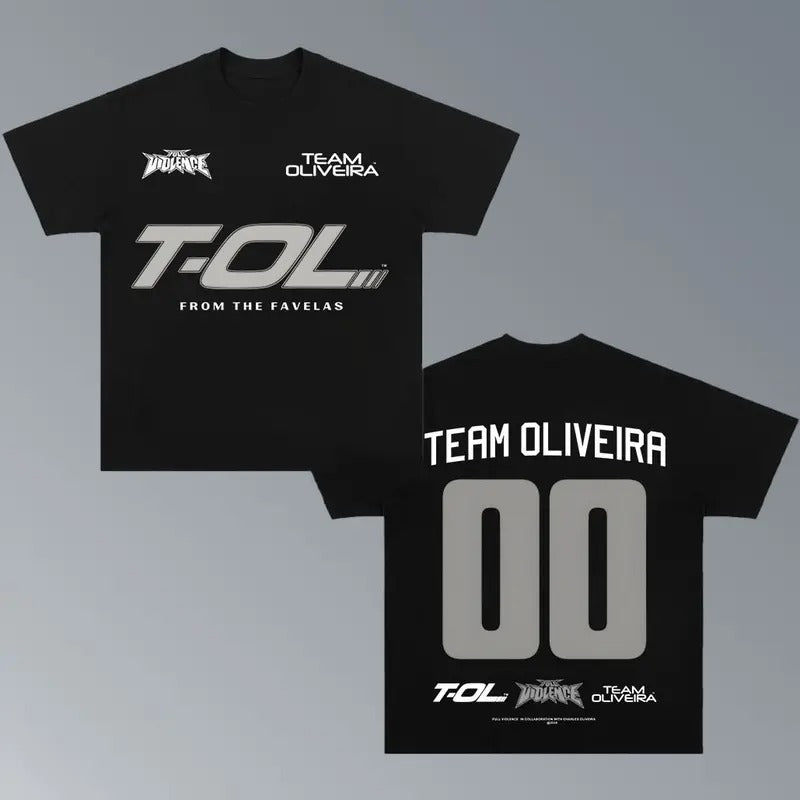 TEAM OLIVEIRA 2024 TEE, Boxing T-shirt, Boxer Tee, Sports Shirt, UFC Shirt, Workout T-shirt, Gift for Him Gift For Her Hoodie Sweatshirt