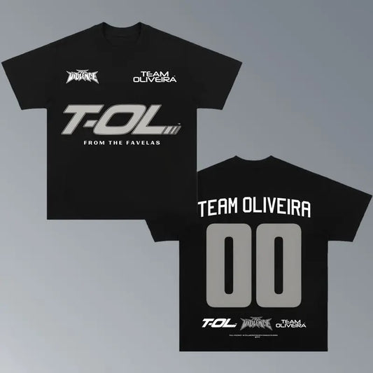 TEAM OLIVEIRA 2024 TEE, Boxing T-shirt, Boxer Tee, Sports Shirt, UFC Shirt, Workout T-shirt, Gift for Him Gift For Her Hoodie Sweatshirt