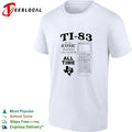 TI 83 the most iconic graphing calculator of all time shirt