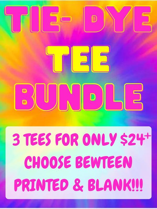 TIE-DYE TEE BUNDLE - 3 FOR $24 Hoodie, Sweatshirt | WearSparks.com