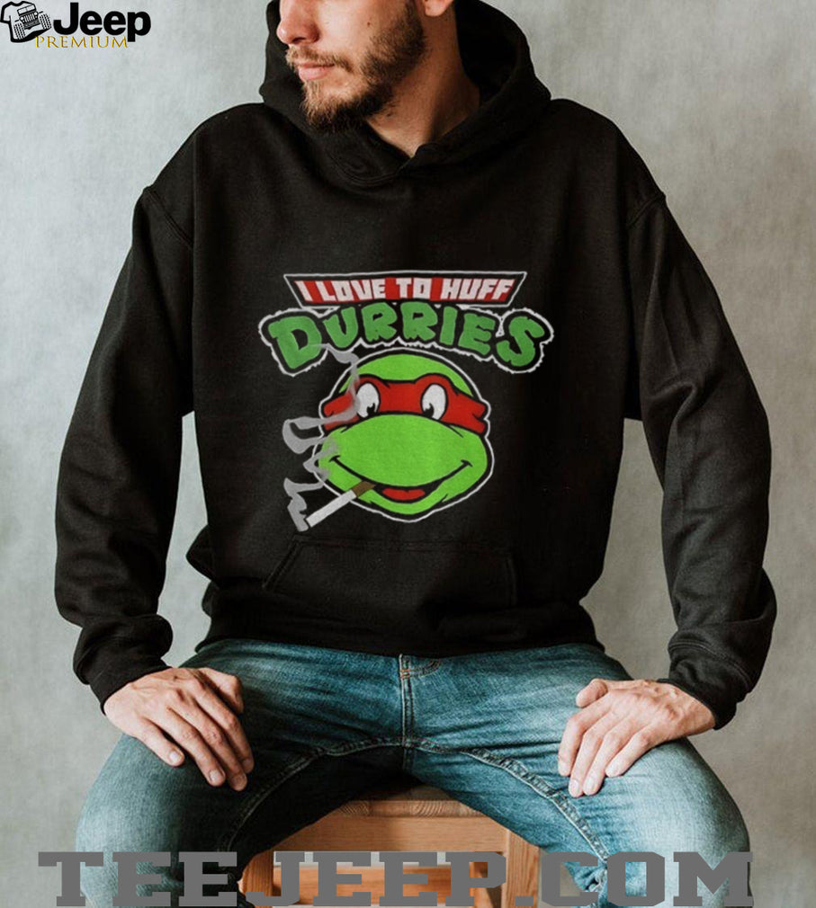 TMNT Parody I Love To Huff Durries Cigarette T Shirt