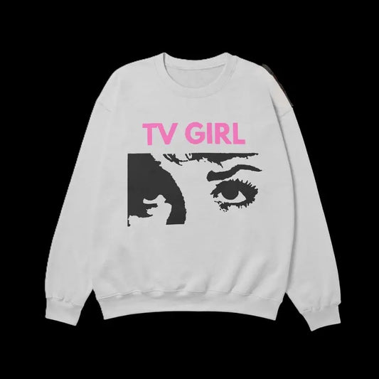 TV Girl Unisex Sweatshirt - Indie Music Band Graphic Shirt - French Exit Album Poster - Gift for TV Girl Fans