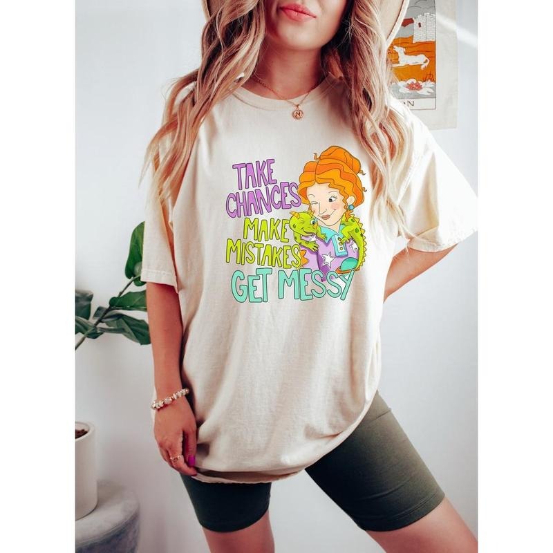 Take Chances Make Mistakes Get Messy Shirt, Miss Frizzle Shirt, Magic School Bus shirt, Teacher shirt, Back to School shirt,Get Messy  T-shirt, sweater and Hoodie
