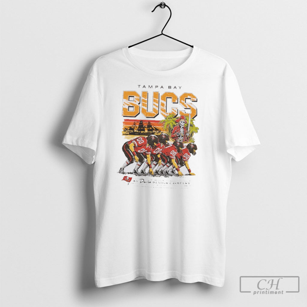 Tampa Bay Buccaneers Duvin Designs Co 50 Seasons Of The Krewe Pirate Shirt Sweater