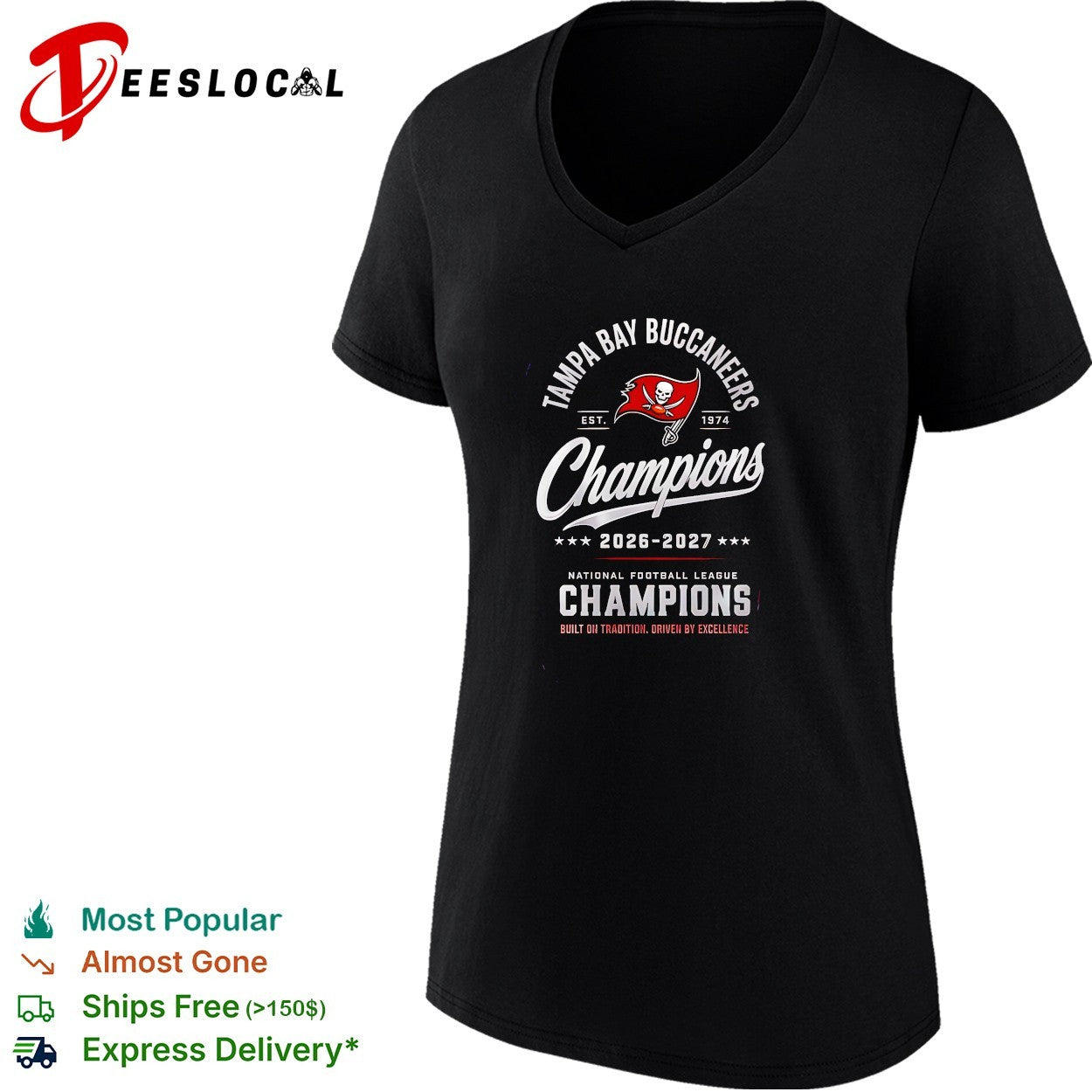 Tampa Bay Buccaneers champions 2026 2027 shirt