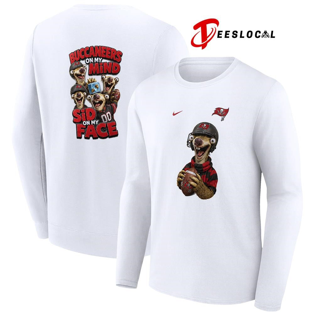 Tampa Bay Buccaneers on my mind Sid on my face shirt