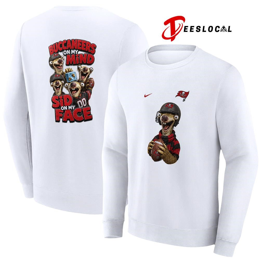 Tampa Bay Buccaneers on my mind Sid on my face shirt