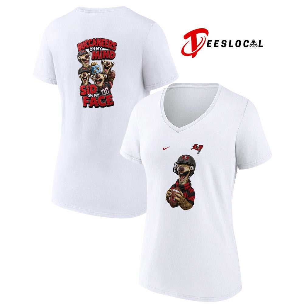 Tampa Bay Buccaneers on my mind Sid on my face shirt