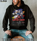 Tampa Bay Legends Signatures Buccaneers Rays Lightning Multi Sport T Shirt