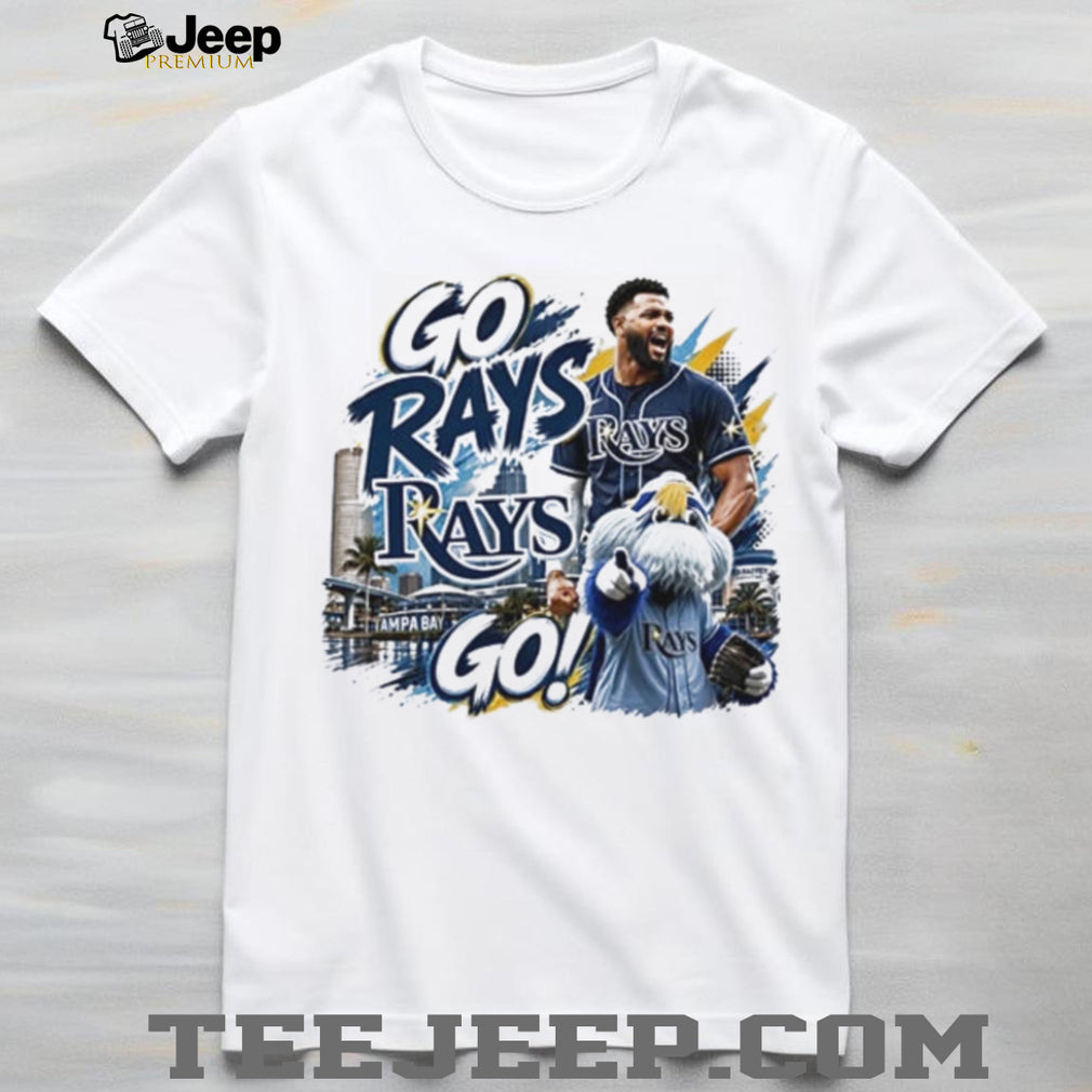Tampa Bay Rays go Rays go mascot Raymond shirt