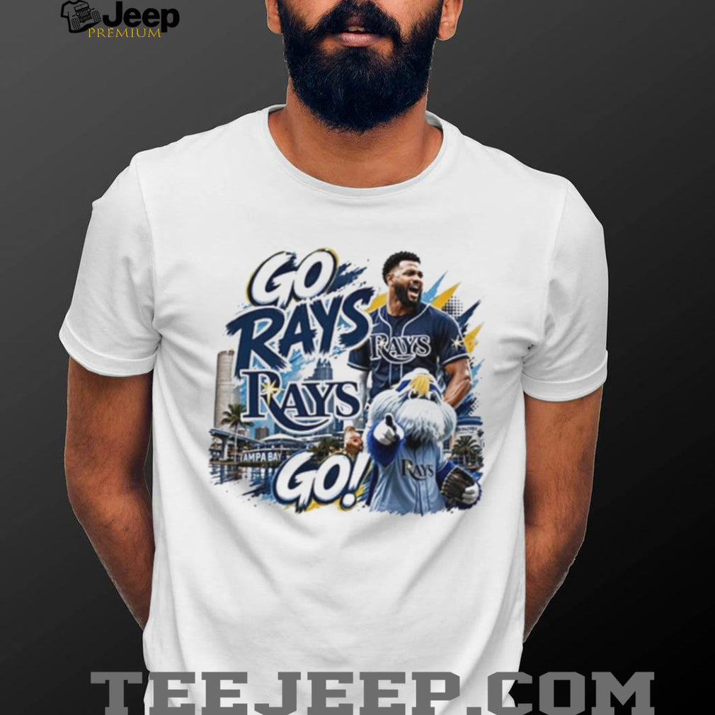 Tampa Bay Rays go Rays go mascot Raymond shirt