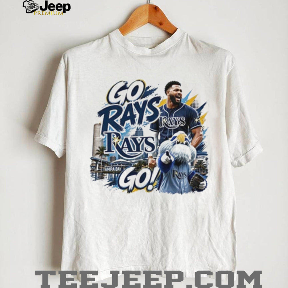 Tampa Bay Rays go Rays go mascot Raymond shirt