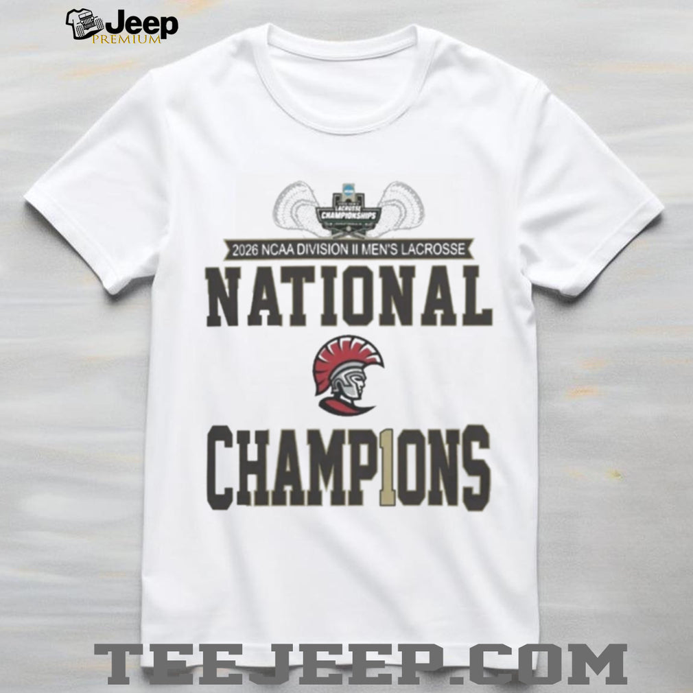 Tampa Spartans 2026 NCAA Division II Men’s Lacrosse National Champions Locker Room Shirt