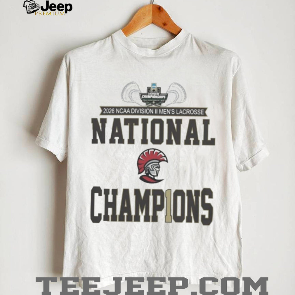 Tampa Spartans 2026 NCAA Division II Men’s Lacrosse National Champions Locker Room Shirt