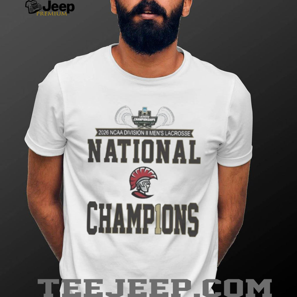 Tampa Spartans 2026 NCAA Division II Men’s Lacrosse National Champions Locker Room Shirt