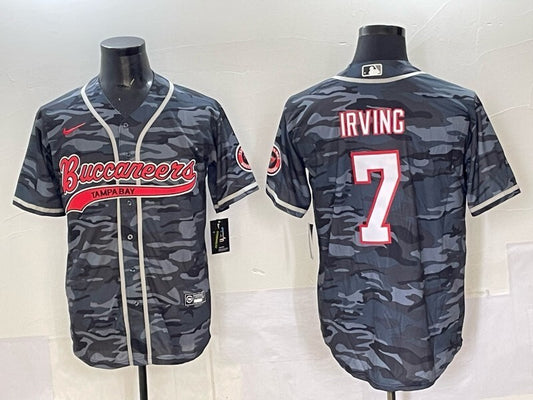 Tampa Bay Buccaneers #7 Bucky Irving Pirates Collaboration