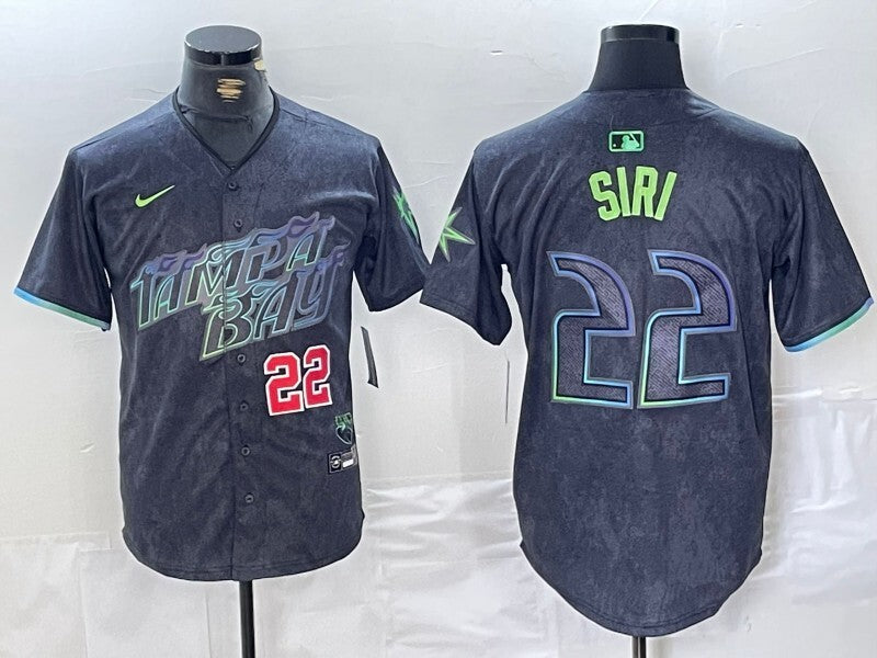 Tampa Bay Rays #22 Jose Siri Rays City Style 2