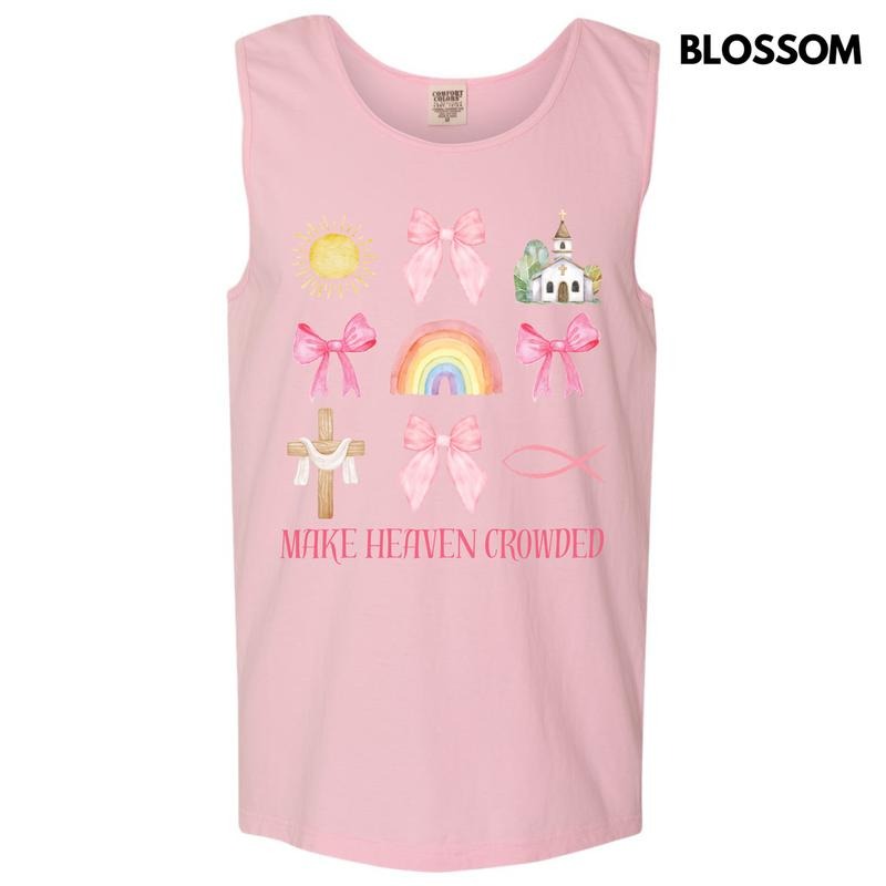Tank Top -Collage Make Heaven Crowded Comfort Colors Tank Top 'NLB' T-Shirts, Hoodie, Sweatshirt | WearSparks.com