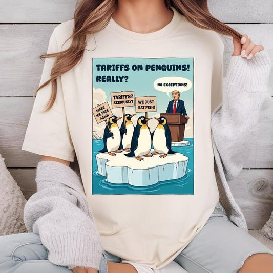 Tariffs On Penguins Heard Island Funny Trump Shirt Penguins Resist Shirt Flippers Up s Shirt Heard Island Shirt  T-shirt, sweater and Hoodie