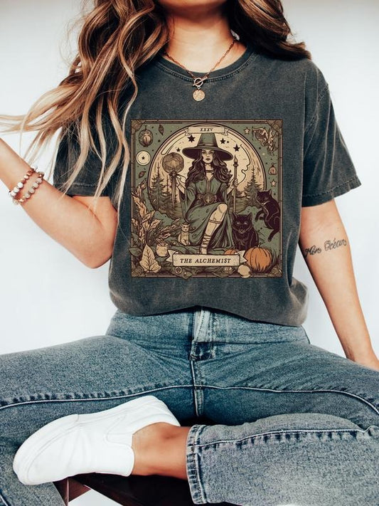 Tarot Card Shirt Tarot Shirt Witchy Shirt Halloween Clothes Whismigoth Halloween Shirt Witch t-Shirt Halloween ts Witchy