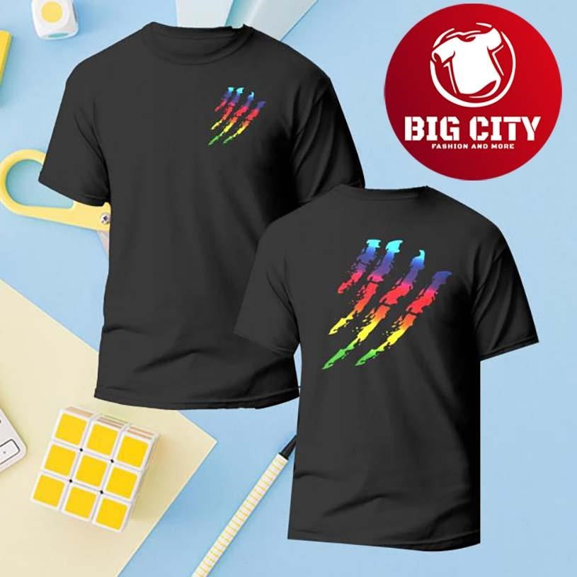 Tata 6Ix9ine Black Tata Claw Two Sided Shirt