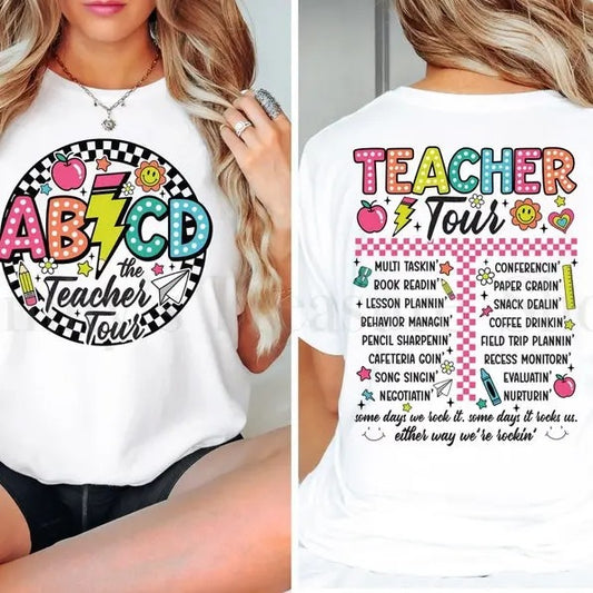 Teacher Tour Shirt, Cute Teacher Shirt, Team Teacher Shirt, Teacher Appreciation Gift, Unisex Teacher Tee, Gift for Teacher  T-shirt, sweater and Hoodie