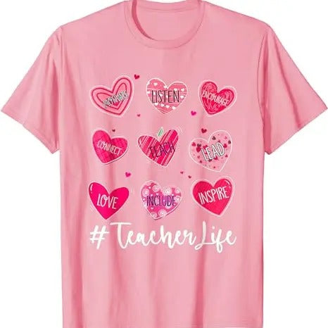 Teacher Valentine Shirt, Teacher Candy Hearts Shirt, Conversation Heart Shirt, Teacher Valentines Day Shirt, Retro Valentine Shirt, Teacher Life Shirt, Valentines shirt, Heart Sweatshirt, Funny Valentines Tee, Hodie and Sweater, T-Shirt
