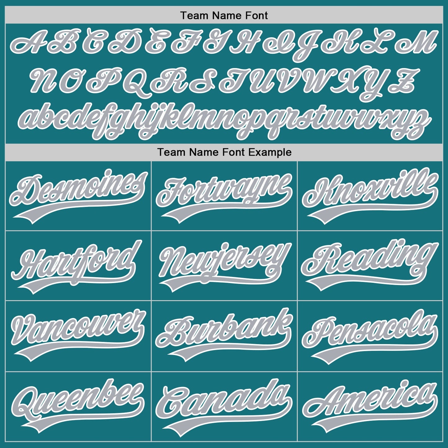 Custom Teal Gray-White Authentic Baseball Jersey