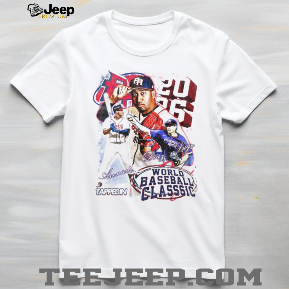 Team Puerto Rico WBC 2026 Edwin Diaz Arenado Lugo Baseball T Shirt