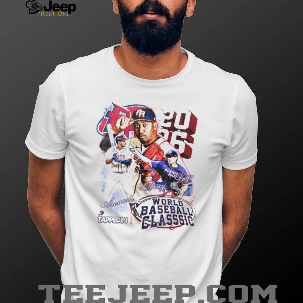 Team Puerto Rico WBC 2026 Edwin Diaz Arenado Lugo Baseball T Shirt