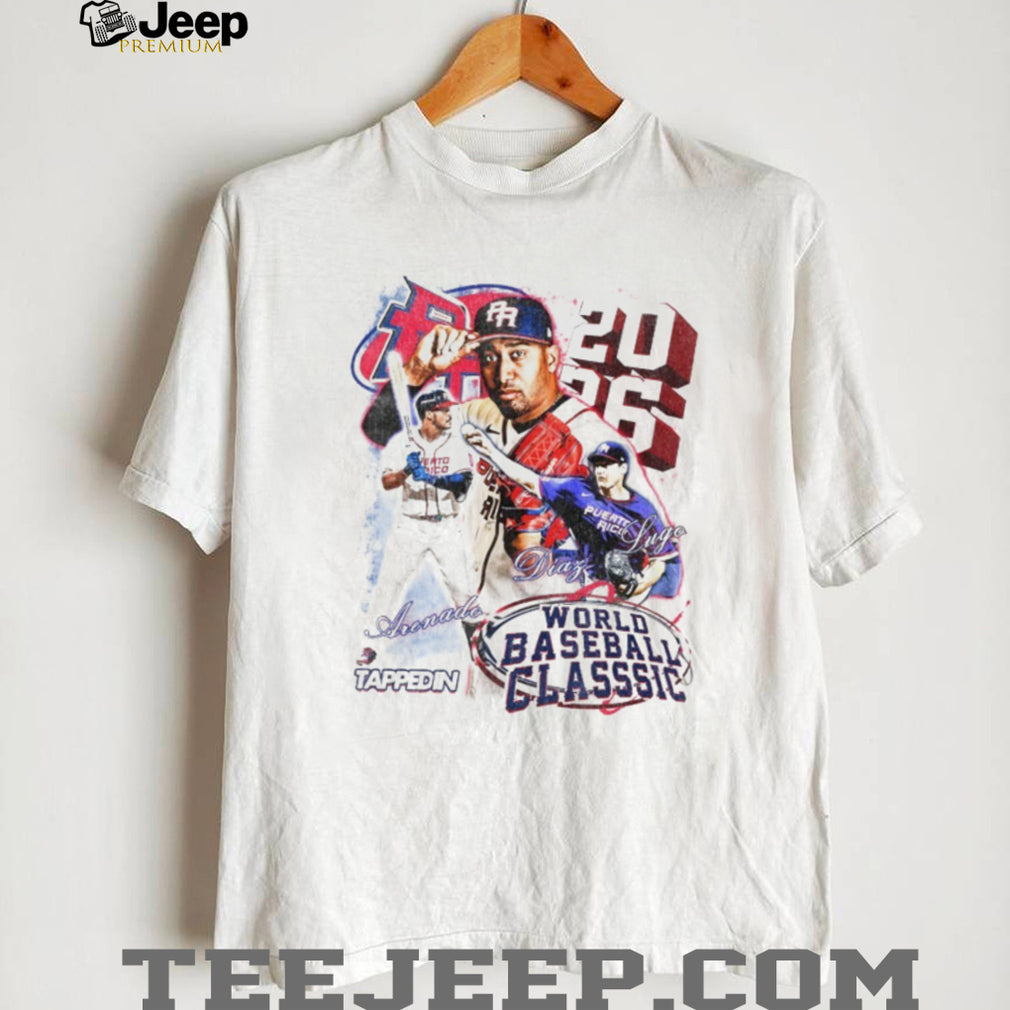 Team Puerto Rico WBC 2026 Edwin Diaz Arenado Lugo Baseball T Shirt