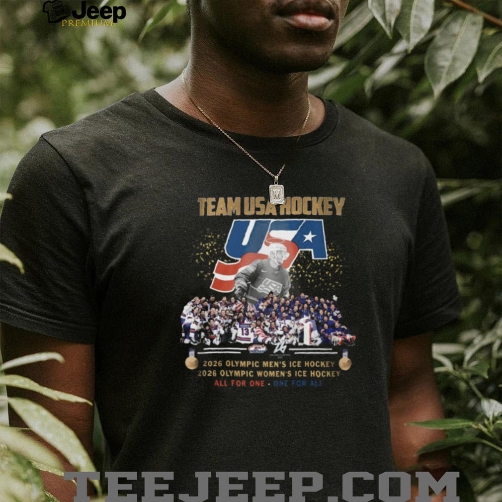 Team USA Hockey 2026 Olympic Men’s and Women’s Champions Commemorative T Shirt