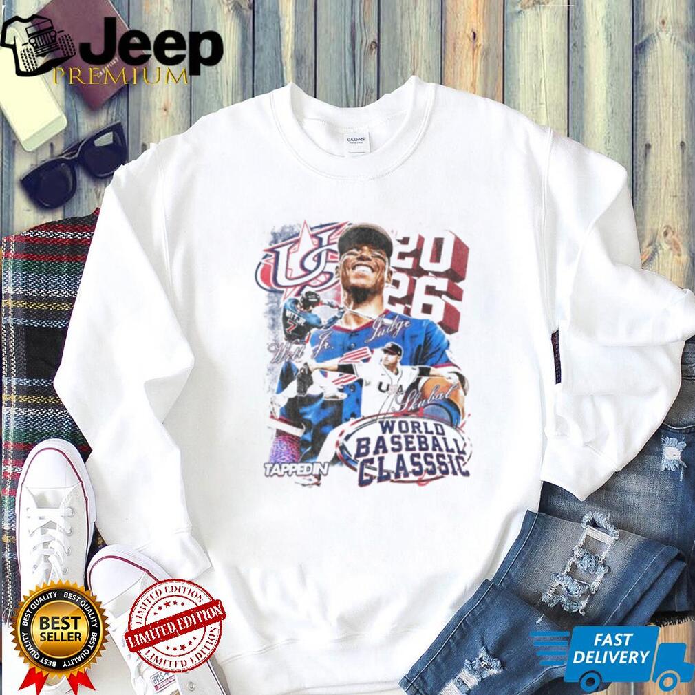 Team USA World Baseball Classic 2026 Aaron Judge Witt Jr Graphic T Shirt